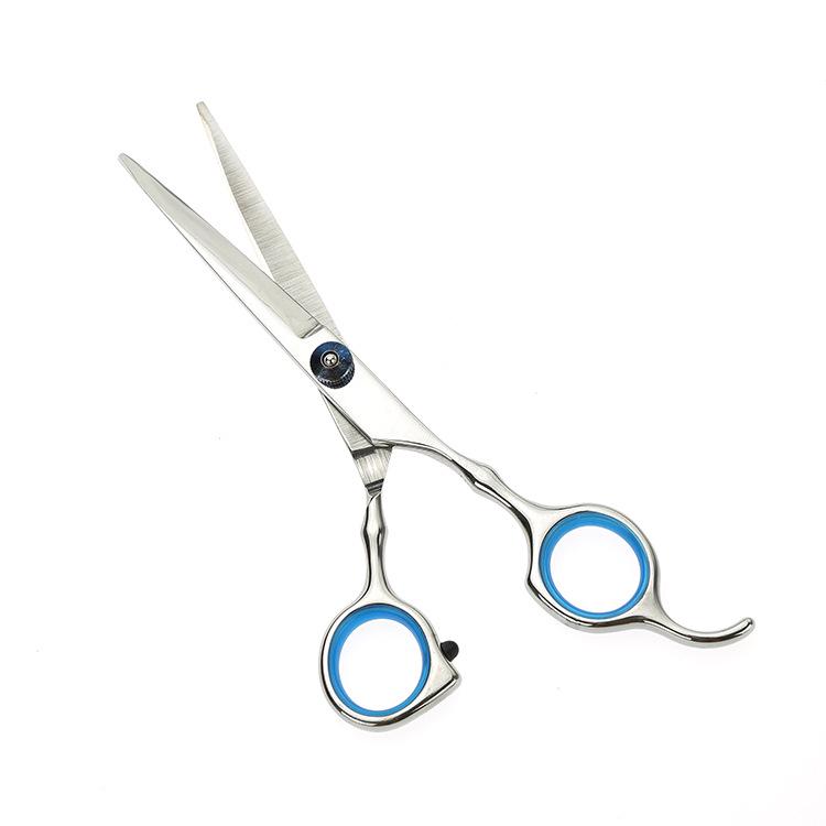 

In-Stock Stainless Steel Hair Cutting Scissors Set: Includes Thinning Scissors, Serrated Scissors, and Comb (4-Piece Set).