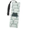 New Creative Black and White Cat Bookmark Translucent Acrylic Bookmark Tassel Pendant Bookmark Pet Lover Gift