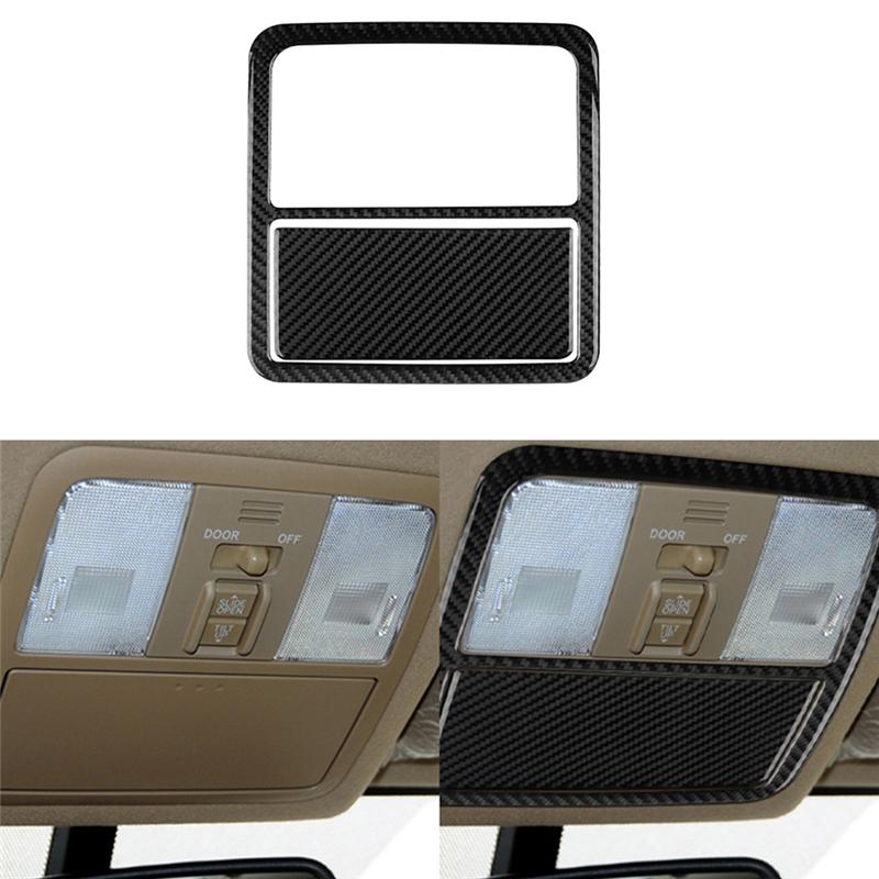 For Toyota RAV4 Car Interior Button Panel Decoration Protection Carbon Fiber Sticker 2006-2012 Car Styling Accessories