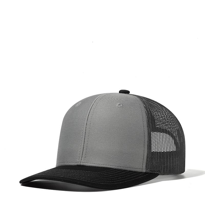 Custom Logo Animal Hunting Leather Patch Mesh Snapback Richardson 112 Trucker Hats Caps Duck Camo Trucker Hats