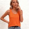 Breathable Casual Camisole Sleeveless Vest Top Minimalist Slim Fit Cami  Spring Summer