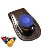 High Quality Pool Billiards Snooker Accessories Leather Magnetic Belt Clip Chalk Holder Accessory Random Color Delivery