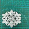 Ein großes Schneeflocken-Kunstmuster, Metall, Stahl, Stanzformen, Schablonen, Scrapbooking, Basteln, 3D-DIY, Festival-Kartenherstellung