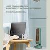 Retro Double-Leaf Tower Fan,Desktop Fan Vertical Portable Charging USB Small Fan
