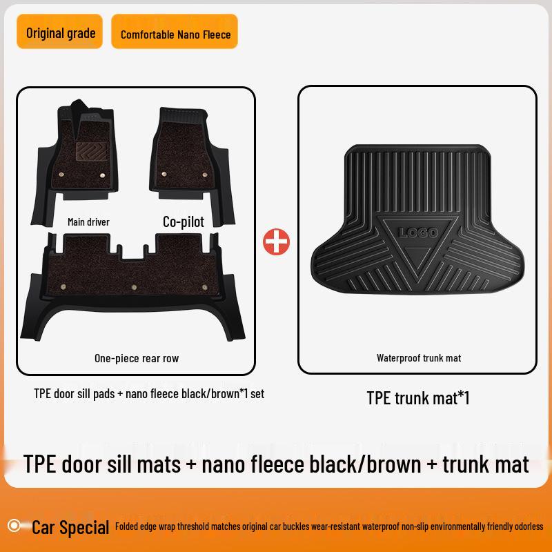 2026 Dongfeng Honda CRV TPE Waterproof Full Coverage Floor Mats