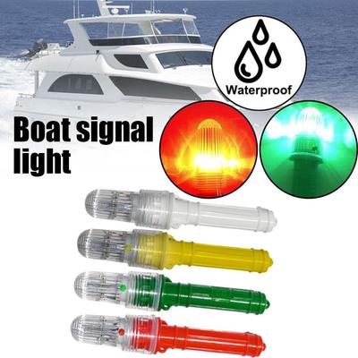 LED Marine Flare -3Pcs Boat Flares Coast Guard Approved Marine | Waterproof Emergency Signals for Fishing Nets, Buoys & Boats