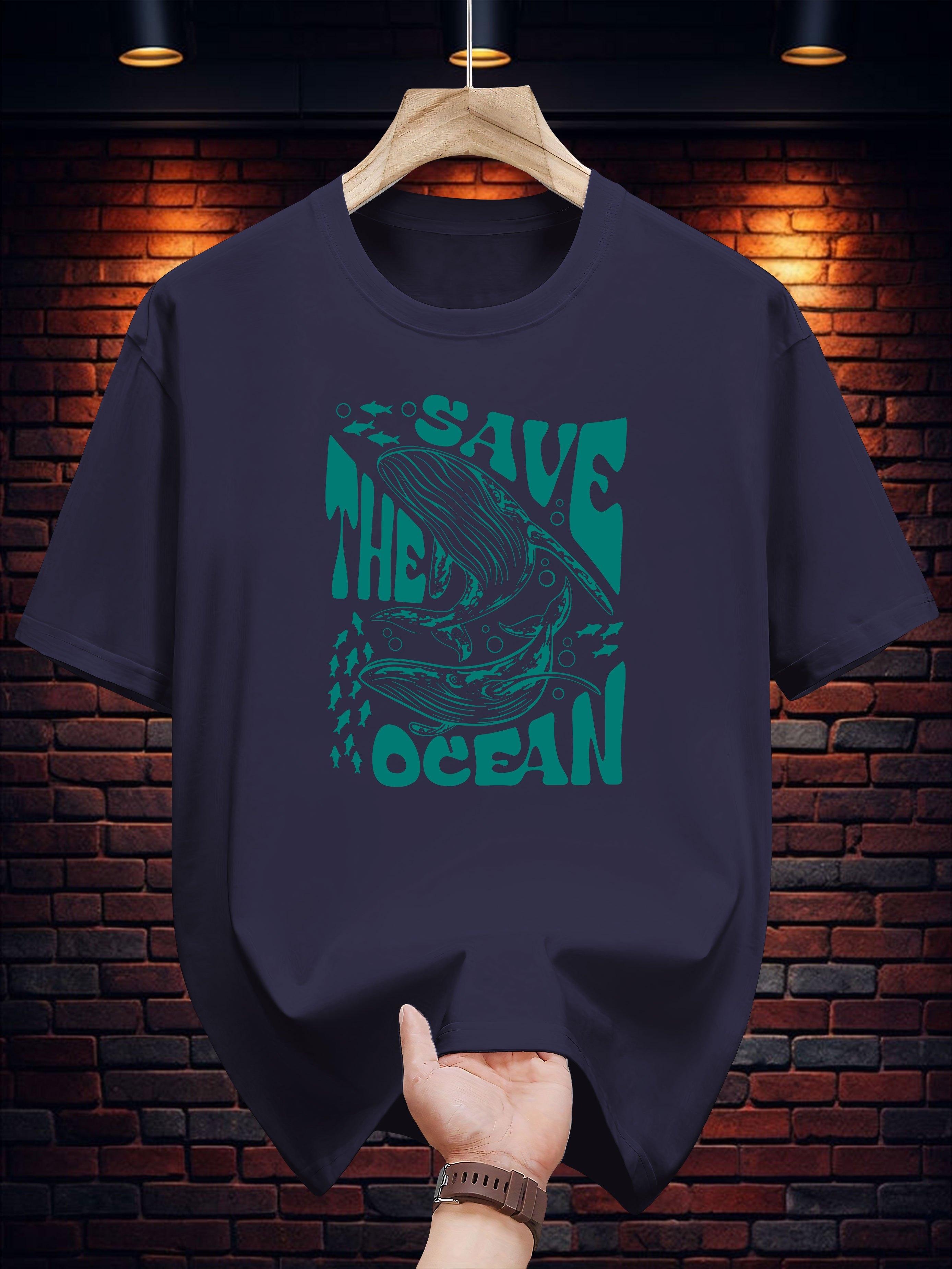 100% Cotton Casual Crew Neck T-shirt S