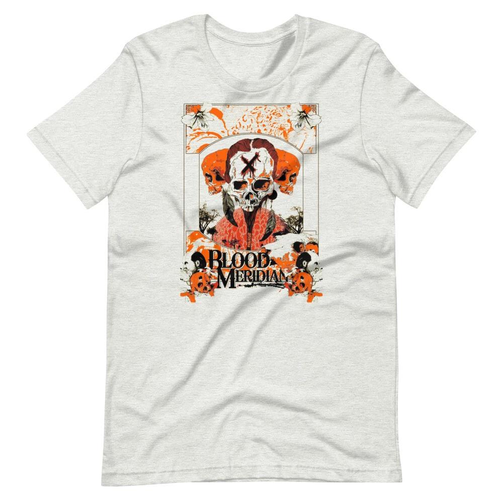 BLOOD MERIDIAN CORMAC MCCARTHY Skull Short-Sleeve Unisex T-Shirt M