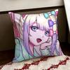 Cute NEEDY GIRL OVERDOSE Cushion Cover Reversible Soft Durable Pillow Cover Home  Car MultiScene Use for Daily Comfort