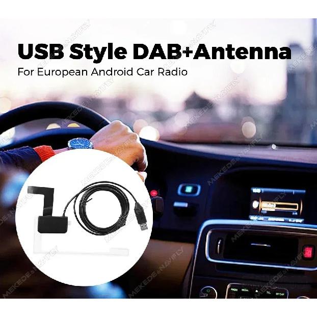 USB Android Car Radio Digital Broadcast DAB Antenna + Radio Box Receiver Adapter SMA SMB Interface for Europe and Australia