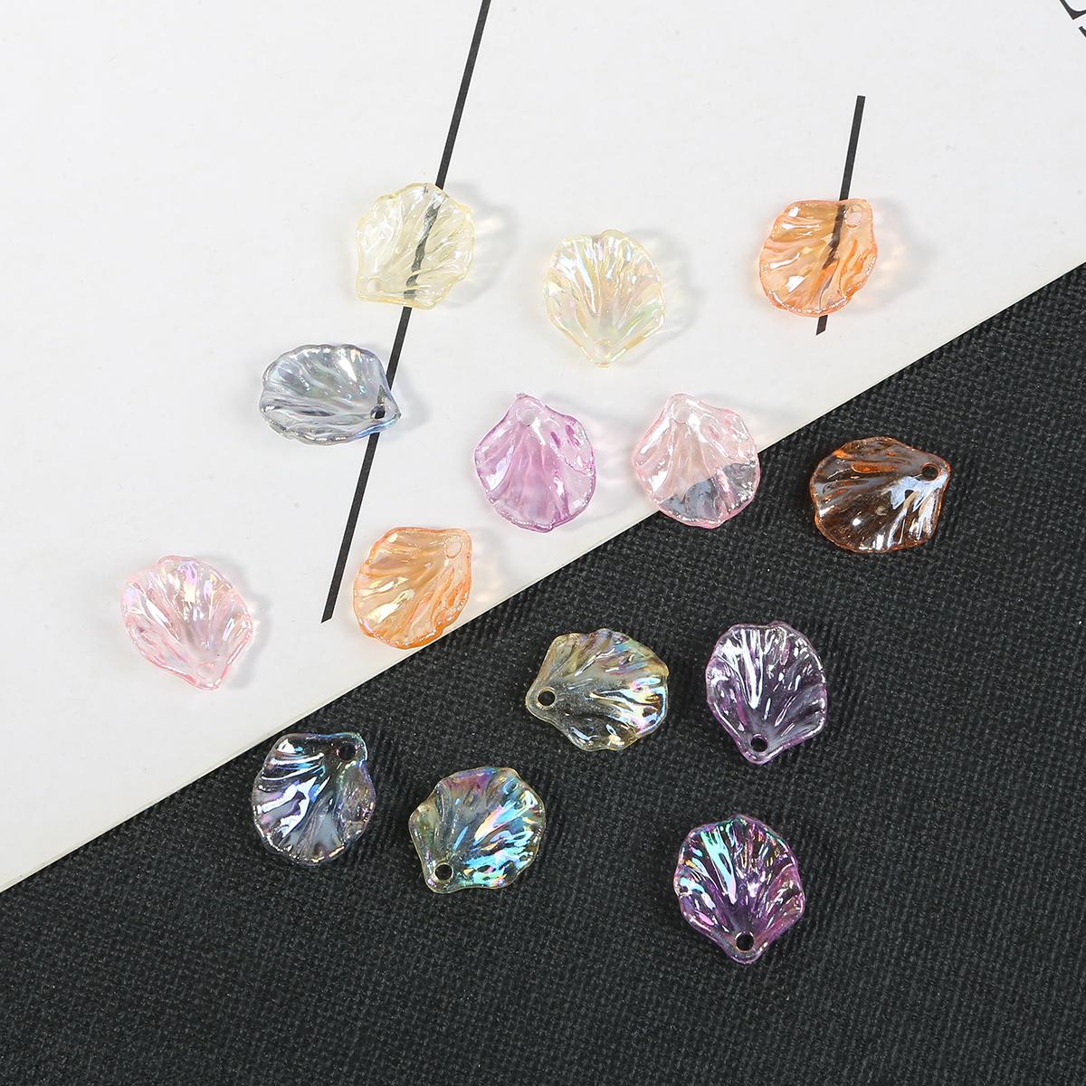 

20 шт., АБС-акрил, имитация ракушки, кулон с лепестками пиона, подвесные бусины для изготовления ювелирных изделий, антикварные аксессуары для заколки для волос 18×20mm разноцветный