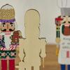 4pcs Wooden Nutcracker Soldier Pendant Xmas Tree Hanging Ornament Christmas Decoration For Home Natal New Year Gift