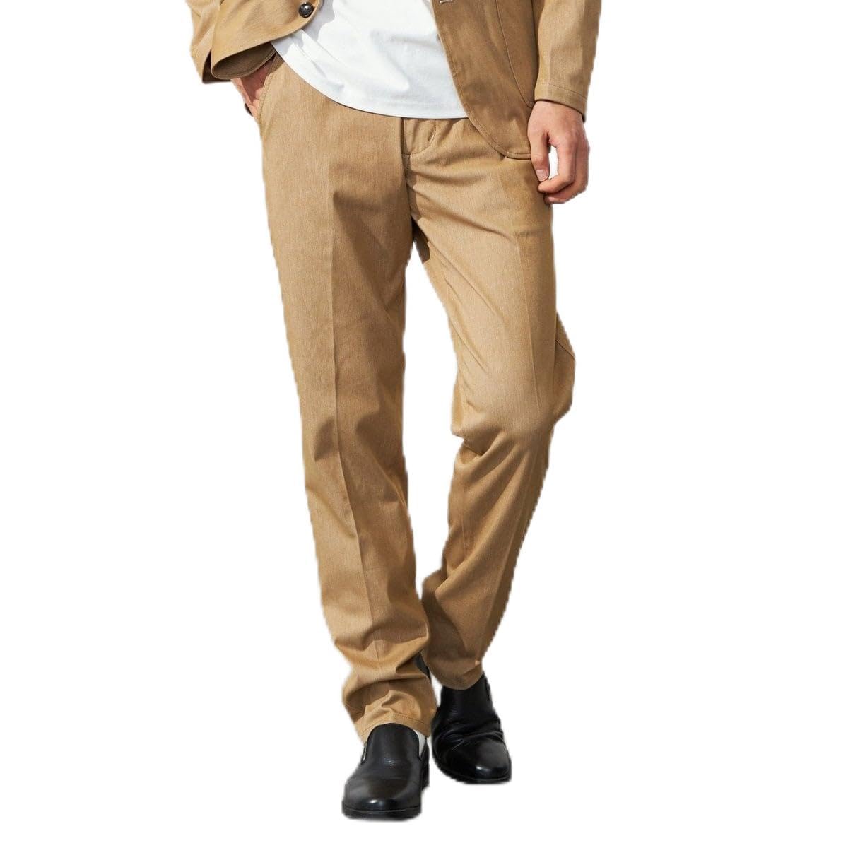 

Edwin Slim Tapered Denim Business Khaki Men s Slacks, Stretch, Style,
