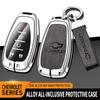 Zinklegierung Leder Auto Schlüsselabdeckung Hülle für Aveo Bolt Onix Cruze Spark Cavalier Colorado Lacetti Traverse Silverado