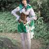Genshin Impact Venti Cosplay Costume Uniform Wig Shoes Cosplay Anime Chinese Style Halloween Costumes For Women Game Wendi Windy
