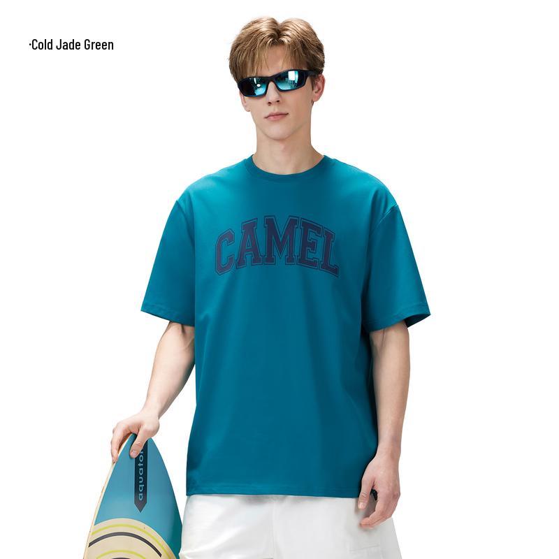 CAMEL Men's Quick-Dry Breathable Short Sleeve T-Shirt