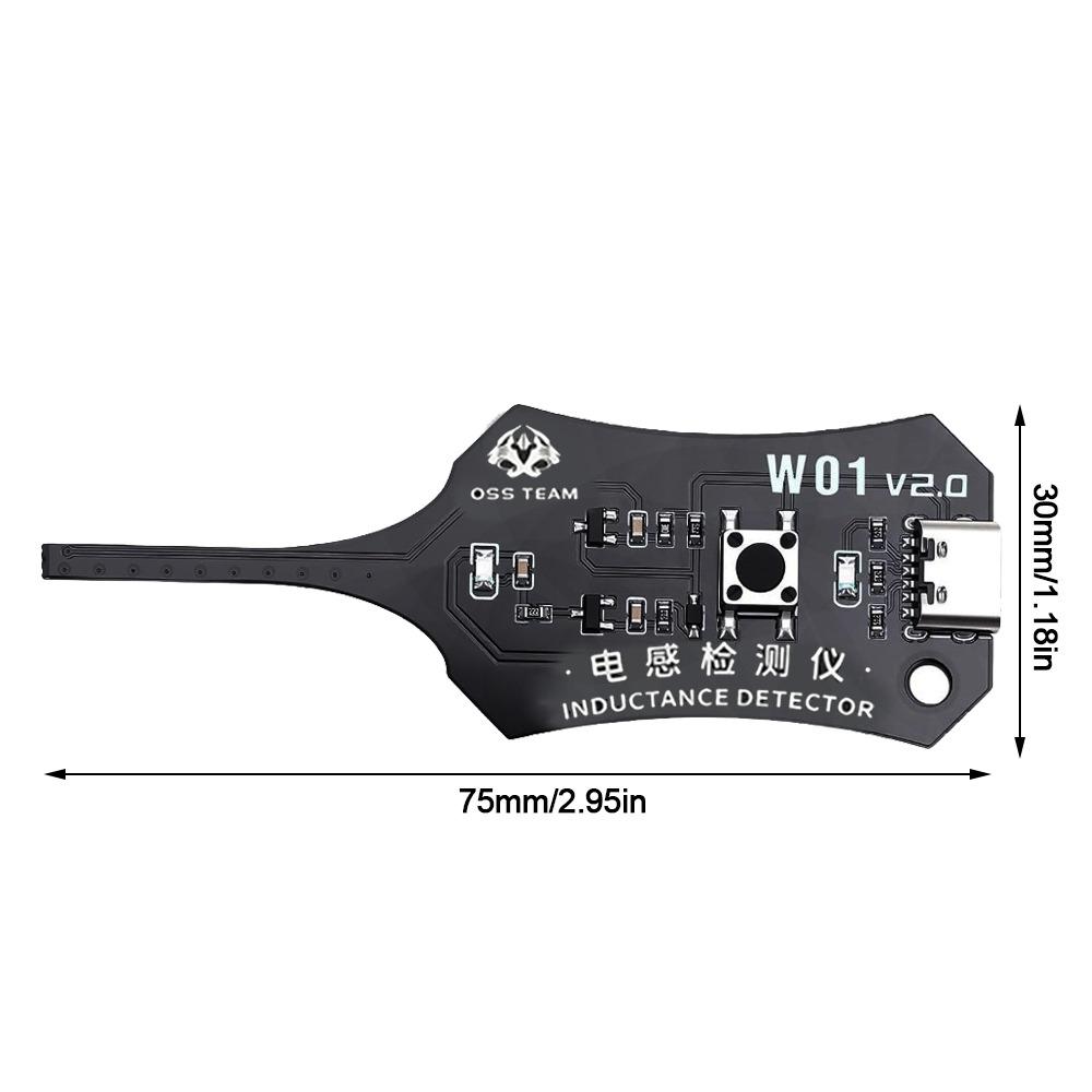 Handheld Design Inductance Tester Quick Detection Fault Check Tool For Motherboard