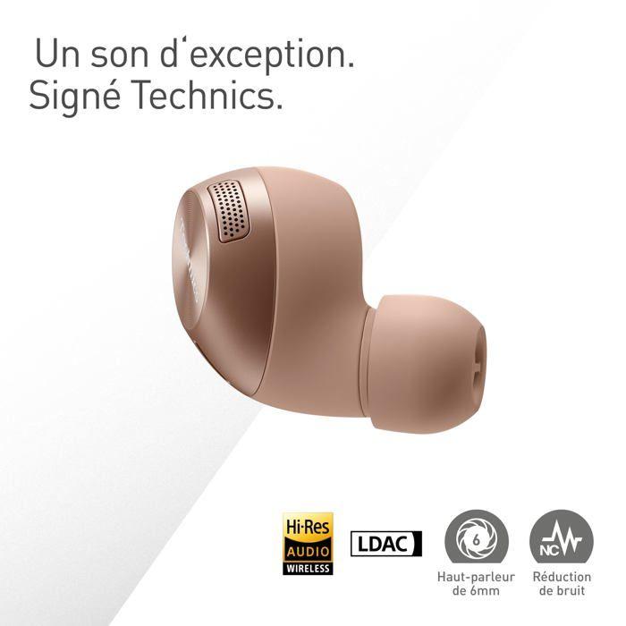 Technics eah-az40m2 rose - écouteurs true wireless - écouteurs