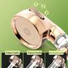 New 3 Modes Handheld Shower Head with Turbo Fan Eco Filter ON/Off Pause Switch Water Saving High Pressure Showerhead Accessories