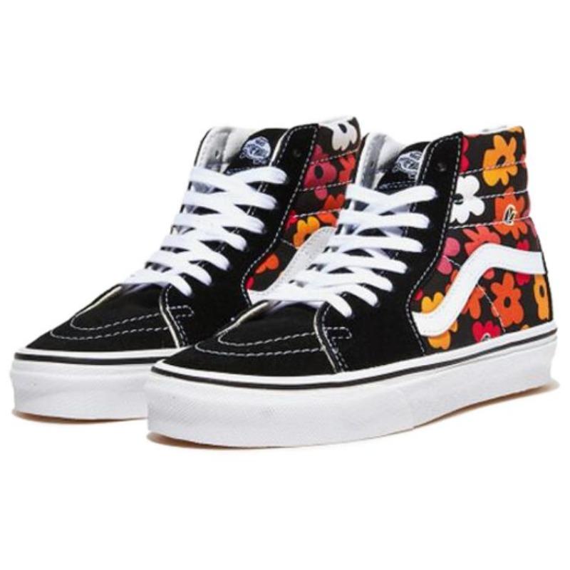 Vans Sk8-Hi Comfort Trendige High-Top-Skate-Schuhe Für Damen Schwarz Weiß VN000D5IBML