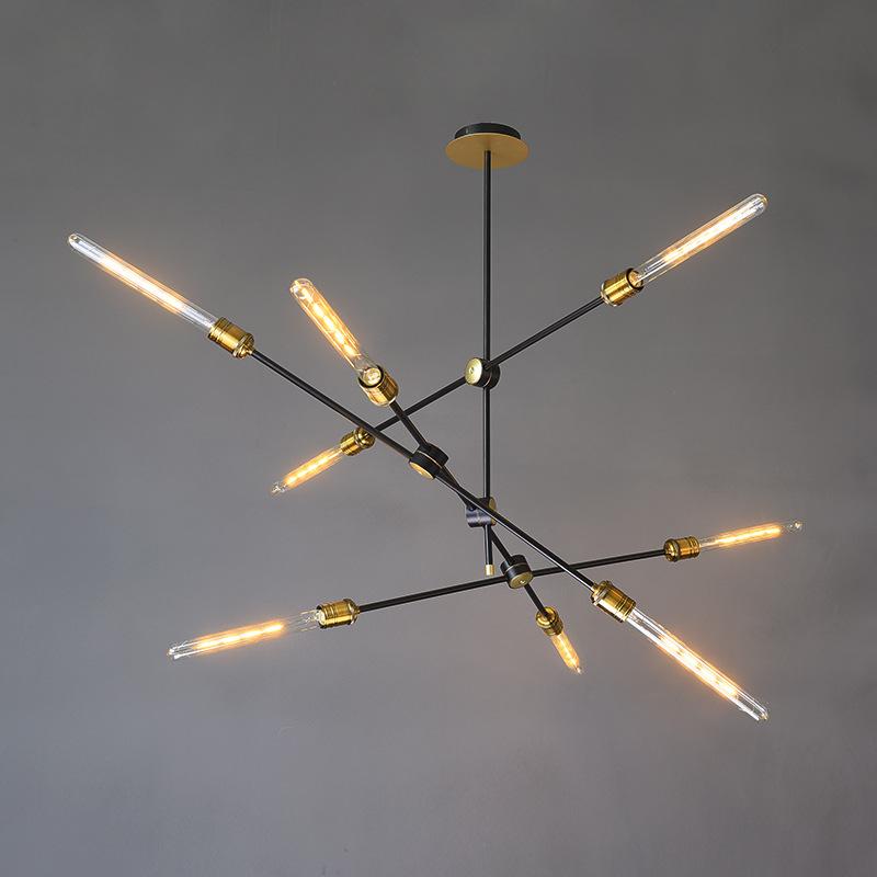 Nordic Retro Chandelier for Living Room, Villa, Loft, or Hotel
