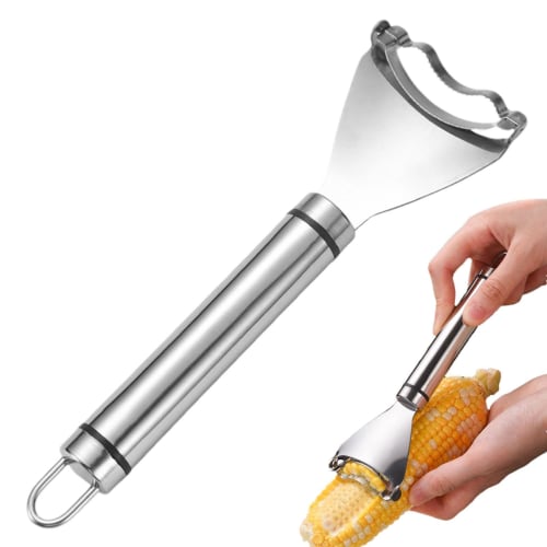 Corn Cutter, Corn Peeler, Corn Kernel Remover, Stainless Steel Corn Peeler, Corn Thresher, Easily Peels Kernels, Sheller, Corn Kernel Remover, Corn Pe