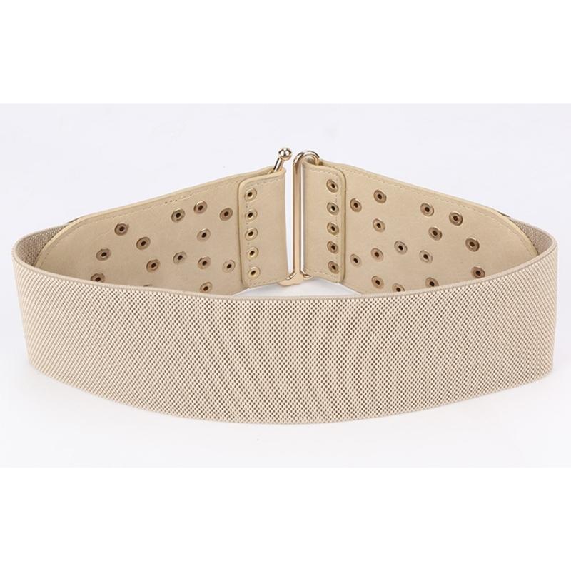 Women Shirt Wide Waist Belt Vintage Elegant Elastic Rope Universal Waist Belt Women Dress Shirt Wide Waist Seal Corset