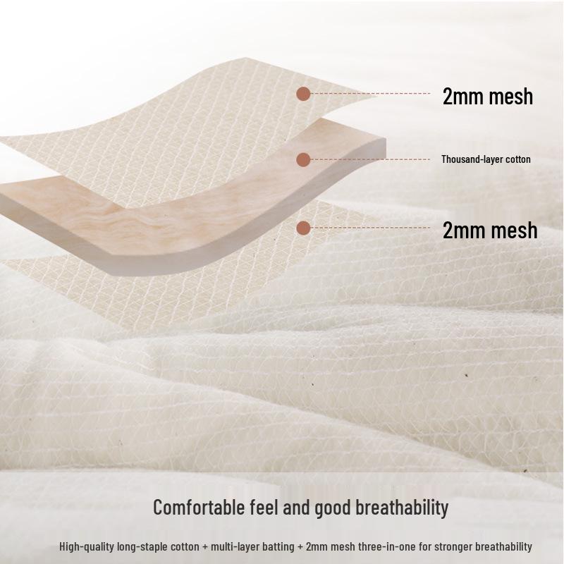 Xinjiang Long-Staple Pure Cotton Quilt for Dormitory - All-Season Single Person Spring/Autumn Use