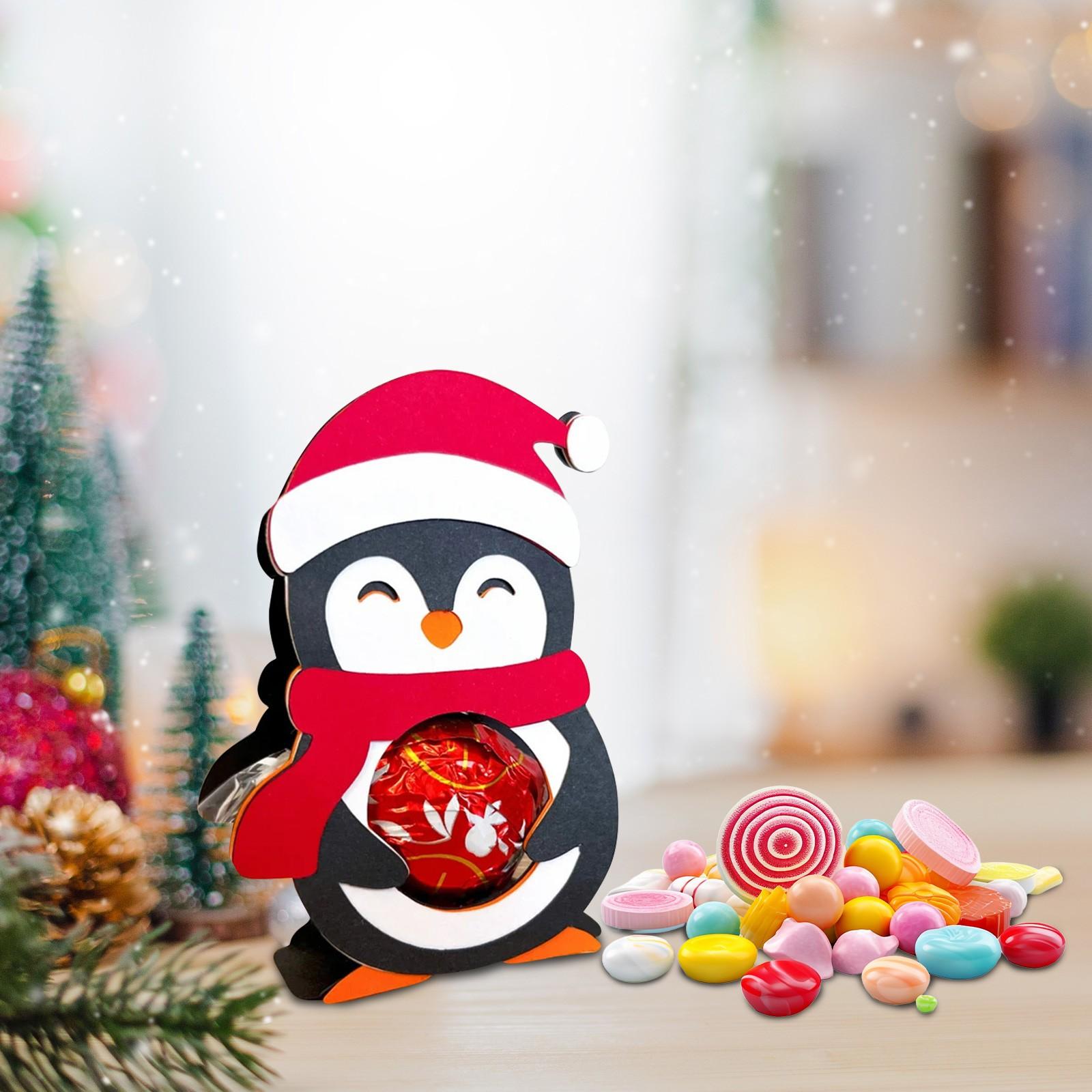 

Украшения для стоек с фруктами из бумаги на Рождество, рождественские подарки в виде снеговиков, небольшие подарки One Size