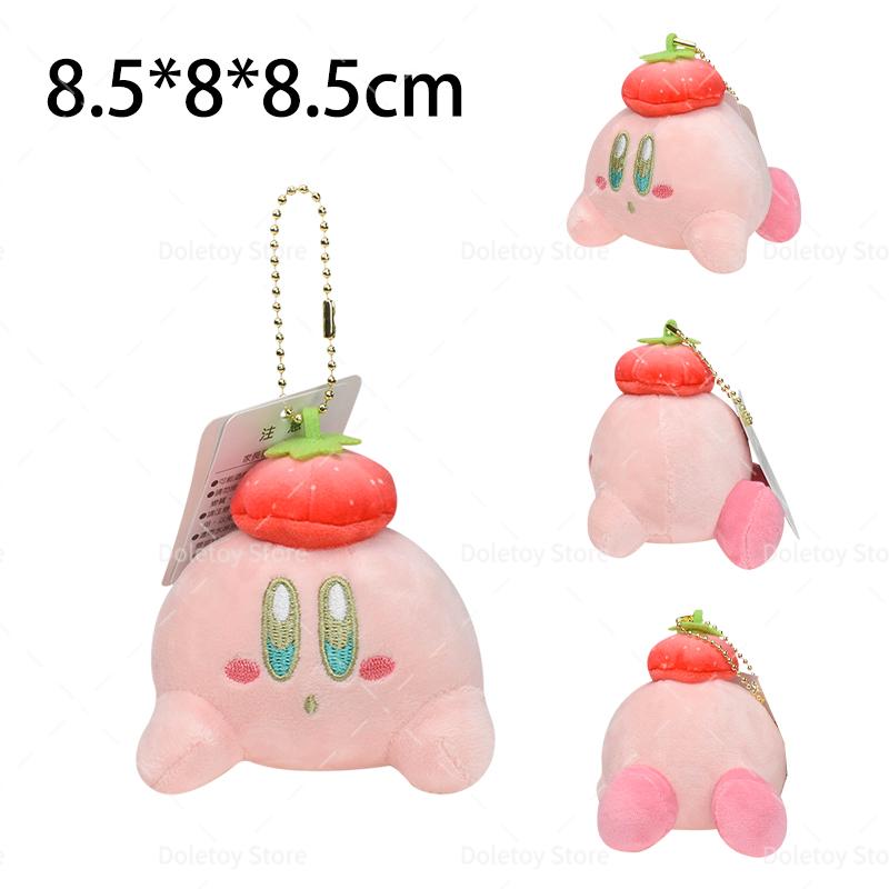 

36 Styles Kirby Keychain Plush Xmas Santa s Cap Kirby Spooky Holiday Kirby Star Waddle Dee Doll Cute And Charming Backpack Hang Pendant Toy