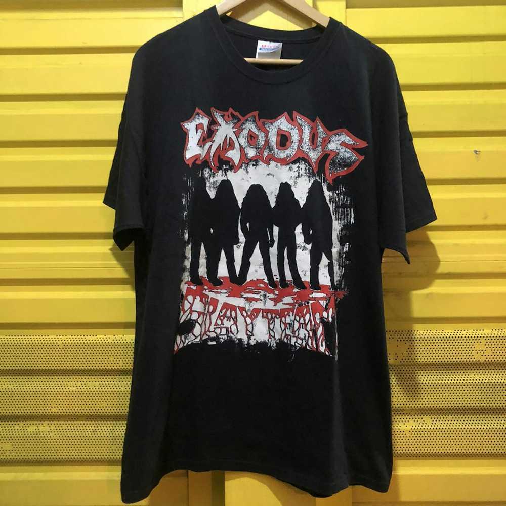 

Exodus Slay Team Band Tee For Men and Women Cottn For Fan S5XL NZ1710 Unisex T-Shirt XXXXL