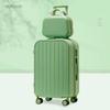 Durable 20-inch Silent Trolley Suitcase for Women and Men