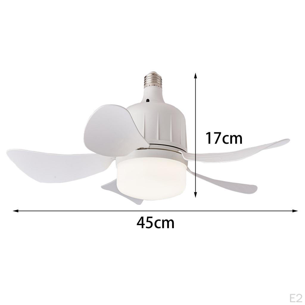 Moderní stropní ventilátor s dálkovým ovládáním a stmívatelnými LED světly pro stylové stolování