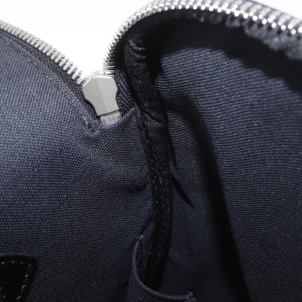 LOUIS VUITTON Thai meal Shoulder Bag M30862 Aldoise black Taiga/Nylon canvas mens Used