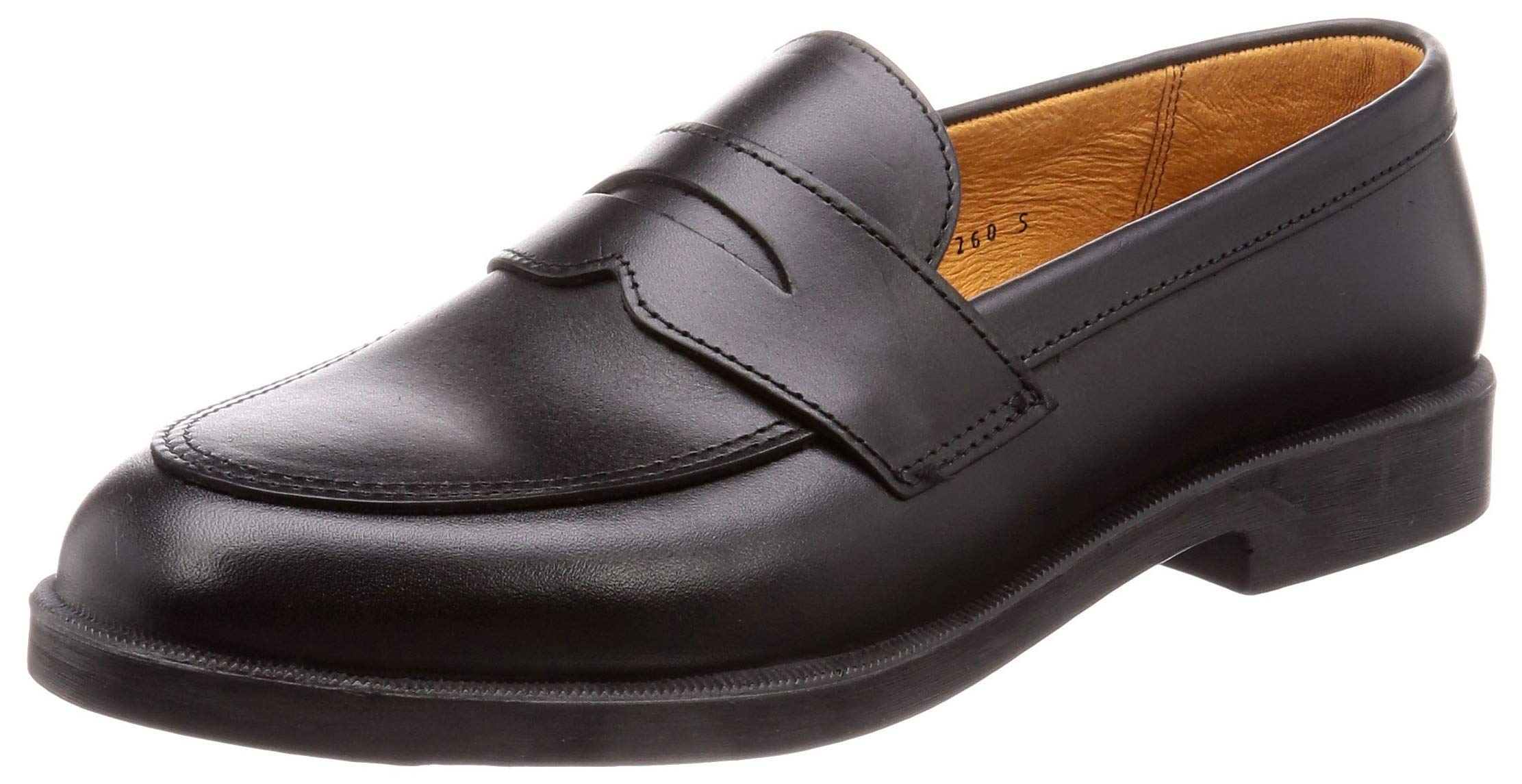 

Moonstar Lifestyle Leather Made in Loafer Size 2E Shoes, SKOOLER/SK LOAFER, Japan, Style, Black, 25.0 cm, чёрный