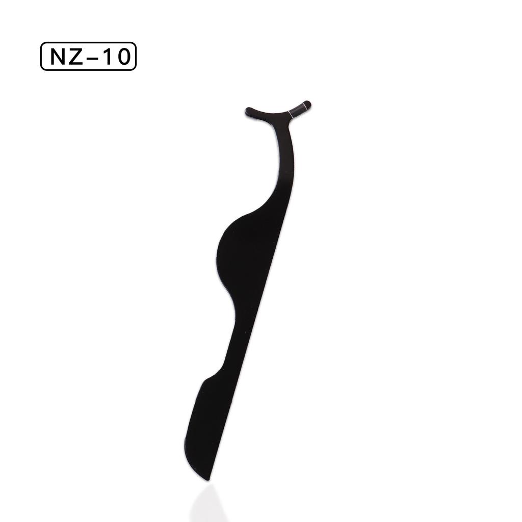 Künstliche Wimpern, praktisches Beauty-Tool, Wimpern-Pinzette aus Edelstahl, Paste, künstliche Wimpern, Curling-Clip