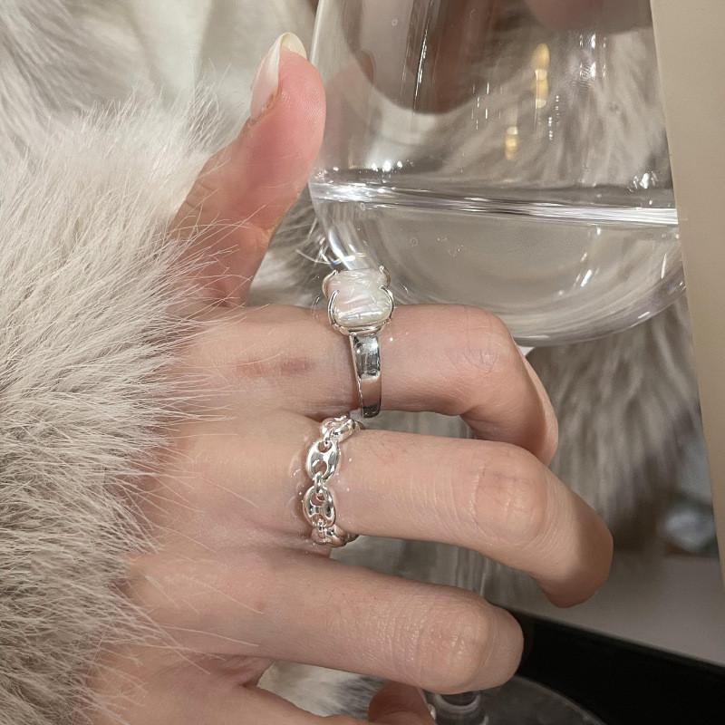 Pig Nose Open Ring Women Adjustable Copper Fashion Jewelry Decoration Gifts