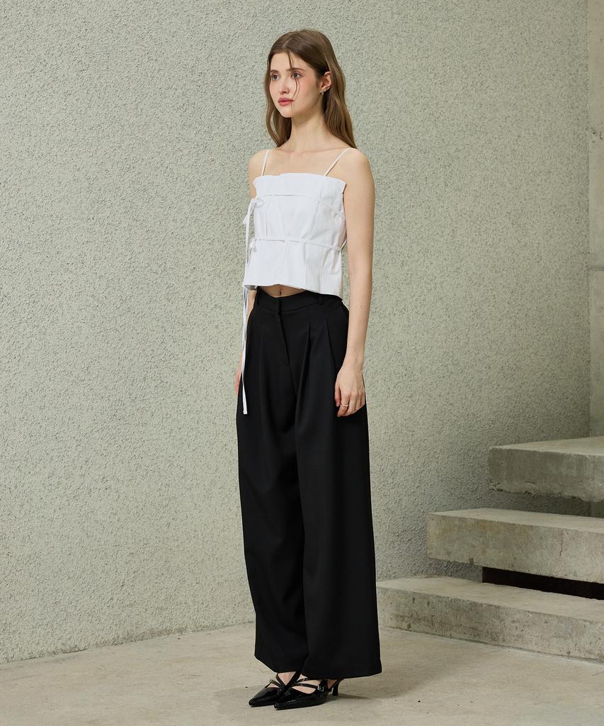Alikim Tomo Wide Slacks / Black