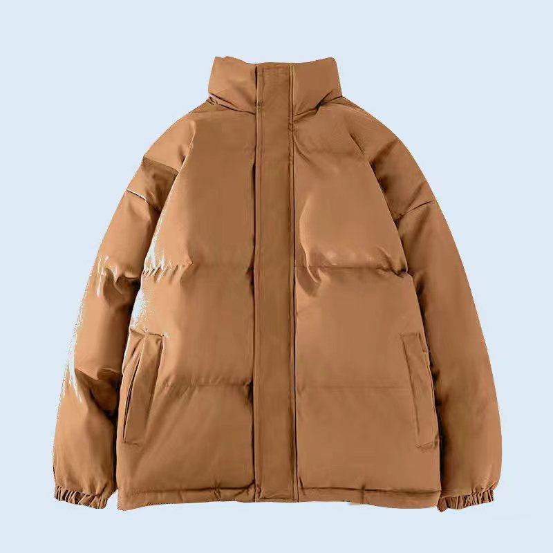 Autumn and Winter New Large-size Cotton-padded Clothes Men's Winter Jackets Stand-up Collar Thickened Cotton Clothes