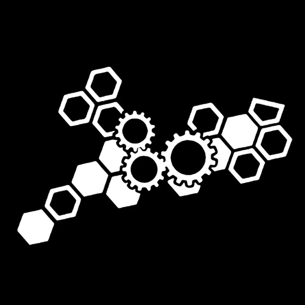 

Світловідбиваюча стільникова шестикутна автомобільна наклейка Модифікація мотоцикла електричного транспортного засобу Водонепроникна світловідбиваюча наклейка стільникового спорядження білий