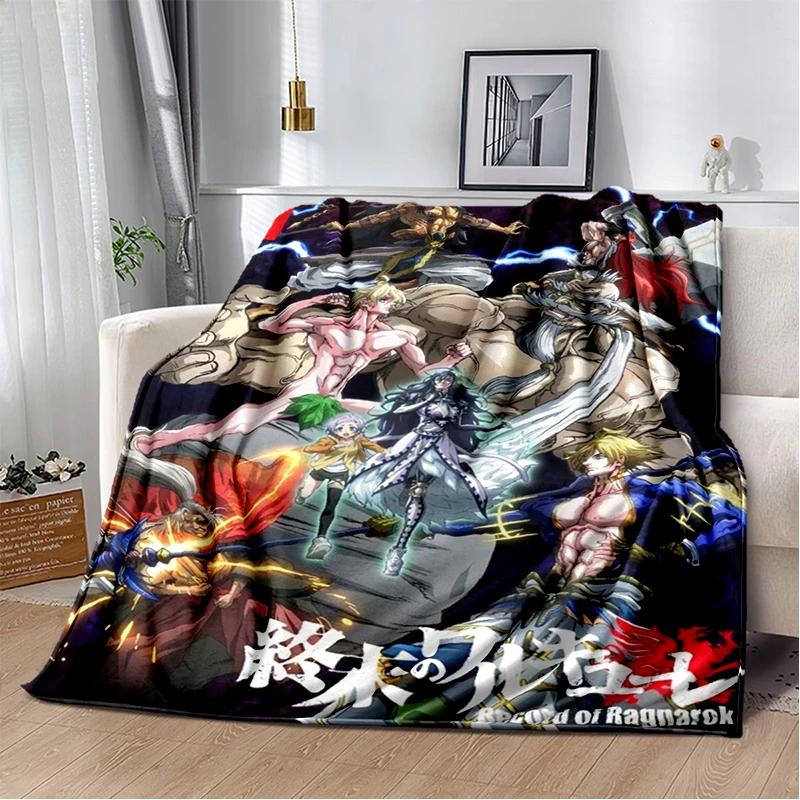 2025 New Style Cartoon Record of Ragnarok Anime Blanket,Soft Throw Blanket for Home Bedroom Bed Sofa Travel Picnic Cover Kids