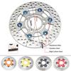 Universal 220mm Motorcycle Brake Disc Float Disk Rotor Brake Caliper 3 Hole Front Rear Wheel for Yamaha Scooters Niu Brake Disc