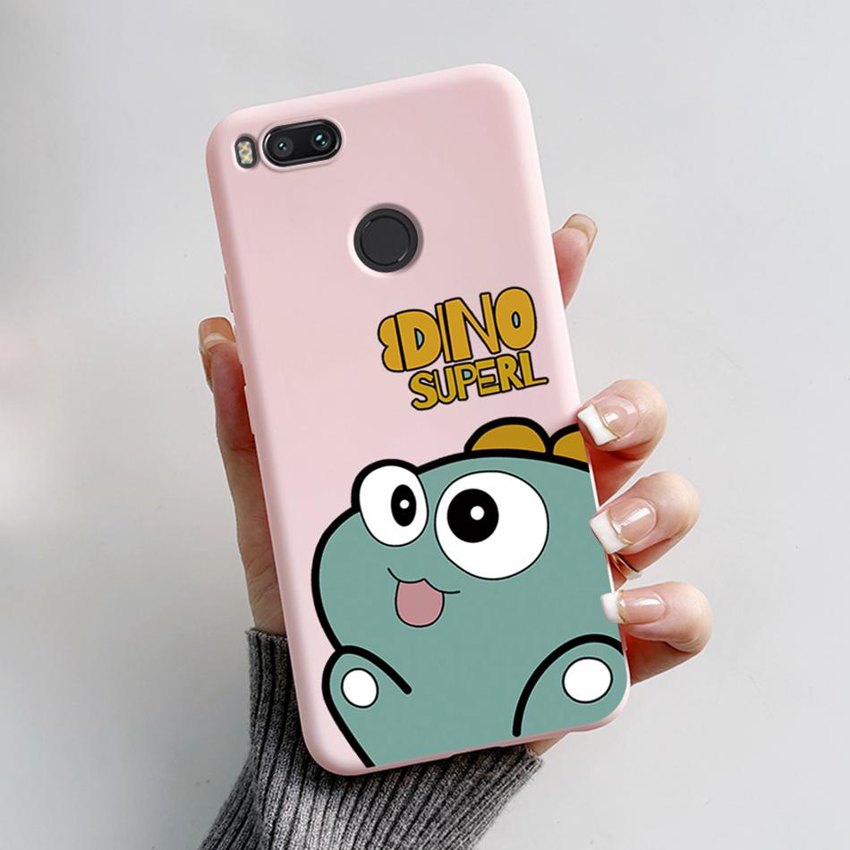 For Xiaomi Mi A1 Case Xiaomi Mi 5x Cute Bear Cartoon Frog Soft Silicone TPU Phone Back Cover Bumper For Xiaomi MiA1 Mi5X Fundas
