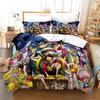 One Piece Anime Bedding Set Juvenile Monkey D.Luffy Odyssey Duvet Cover Set Design Bedding Set King Size Bed Comforters