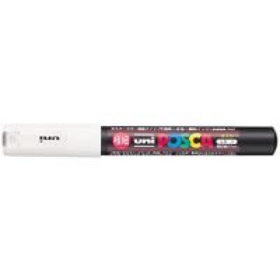 

Mitsubishi Pencil Poster Color Marker POSCA Extra Fine White 10 pcs PC-1M / белый