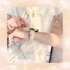 18mm Ice Silk Bow Elastic Bandfor Women Strap for Huawei GT 6/ 5 / 4  for Garmin Venu 3S /Forerunner