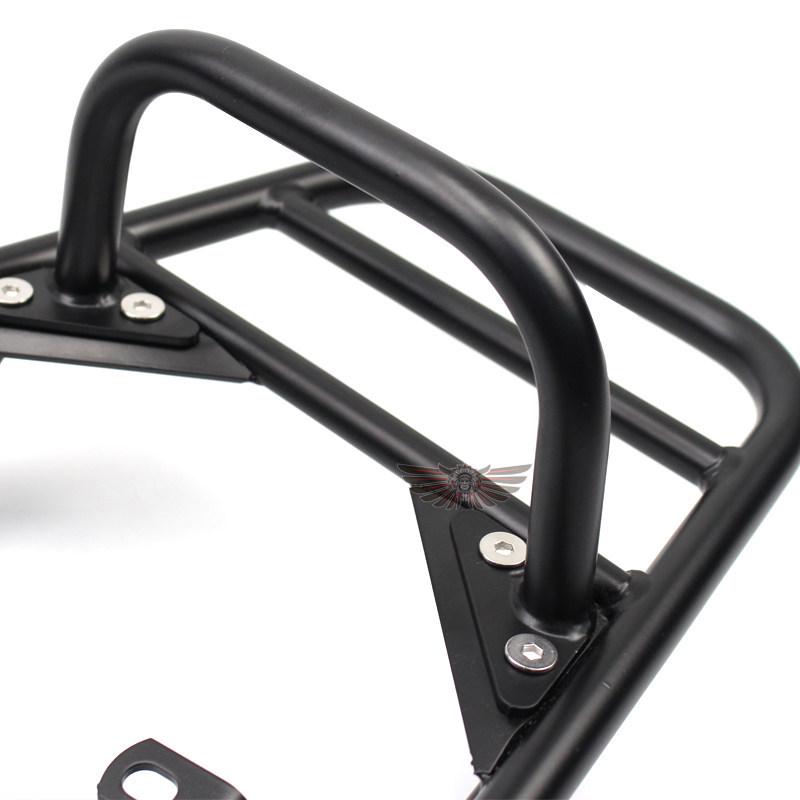 R NINE T Modified Rear Seat Luggage Rack with Tail Bag Bracket & Armrest