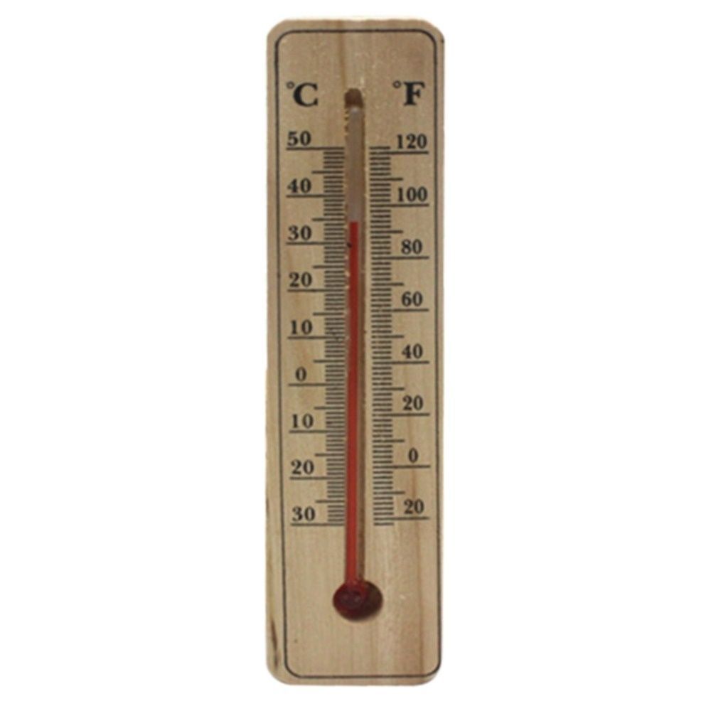 Zahradní Garážová Kancelářská Dřevěná Nástěnná Závěsná Digitální Čtecí Typ Nástěnný Záznamník Teploty Teploměry