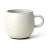 Tatara Mug, Chubby Mug, Round Mug, 320ml, Mino Ware, White, Microwave/Dishwasher Safe, Pottery, Tableware, Japanese Tableware, Cafe, Japanese Cafe