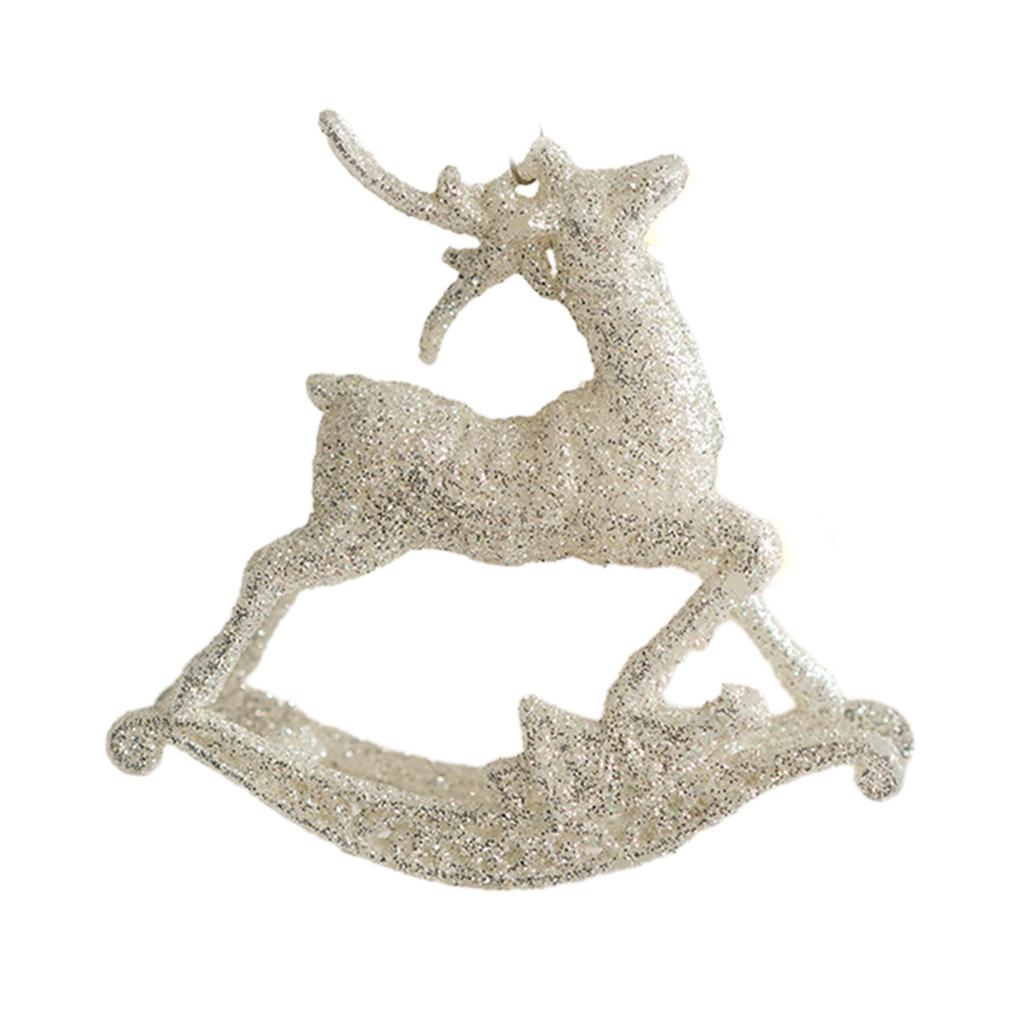 Occasion Christma Elk Pendant Christmas Decoration Christmas Tree Elk Pendant Festive Atmosphere Glitter Bell Shopping Mall